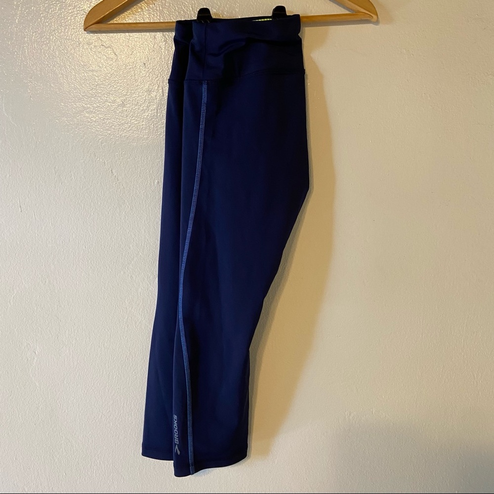BROOKS Running Leggings Blue - Picture 5 of 6